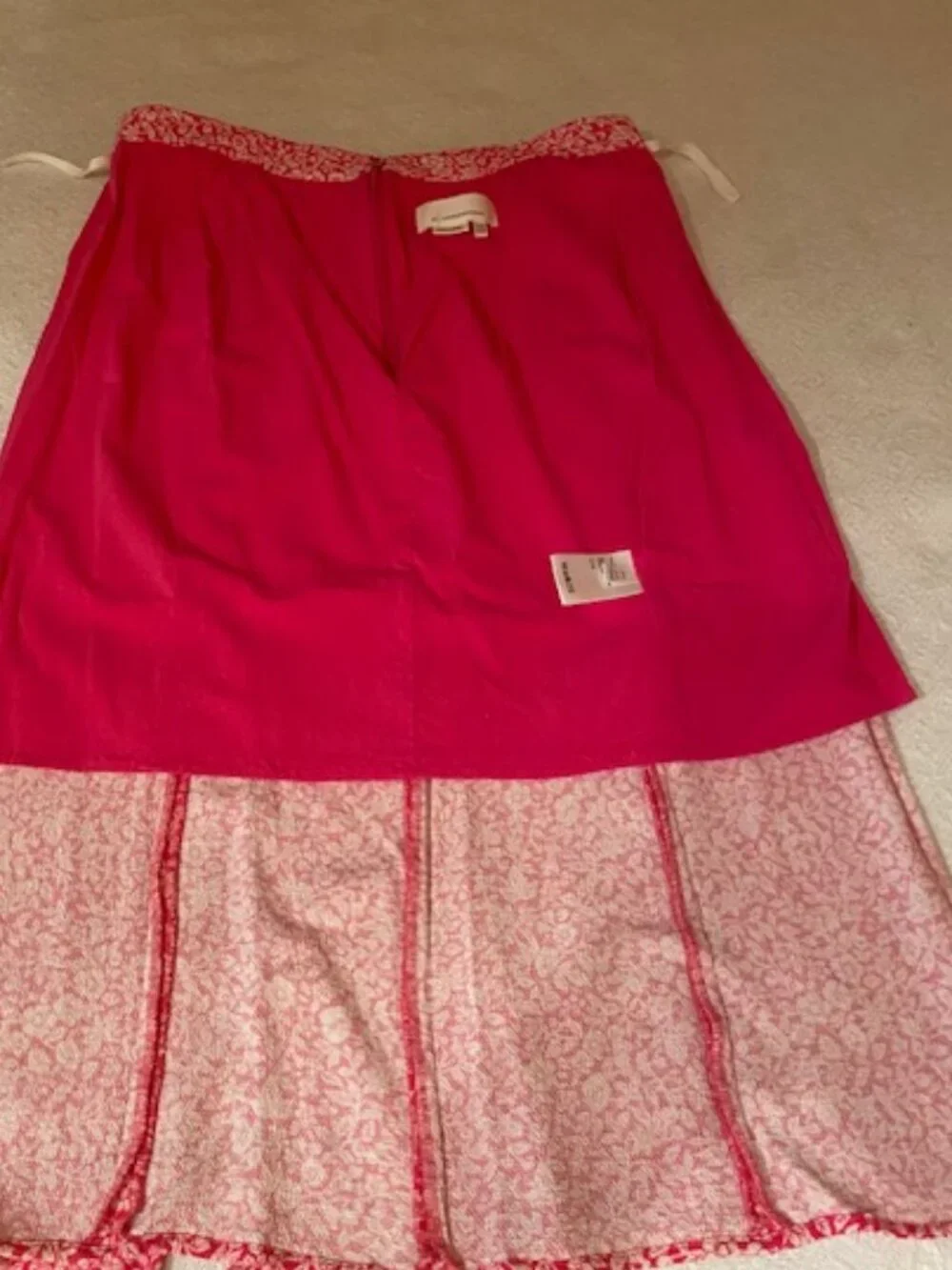 Anthropologie Womens Skirt SZ 14 Pretty in Pink, Viscose,Fully Fashioned, Clean